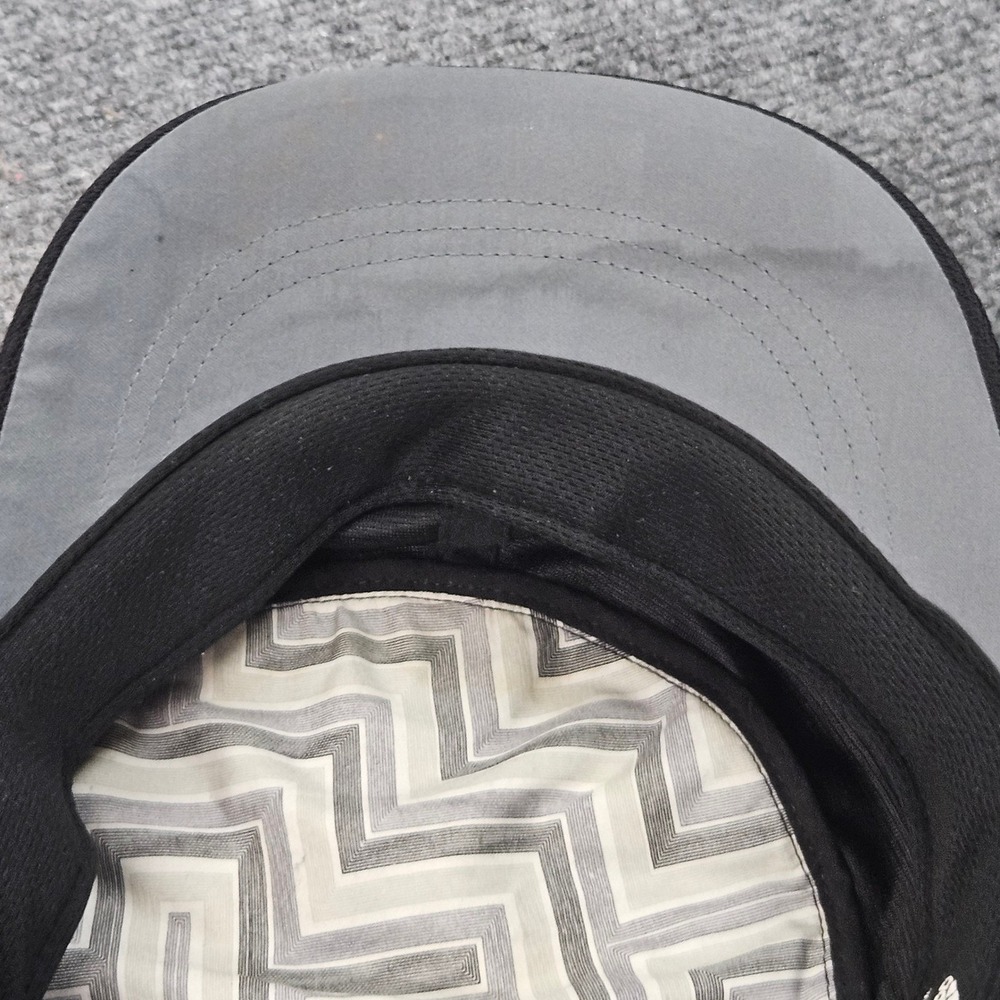 Adidas Military Cap Black Strapback Cadet Hat Athletic Minimalist Utility Golf - Picture 5 of 7